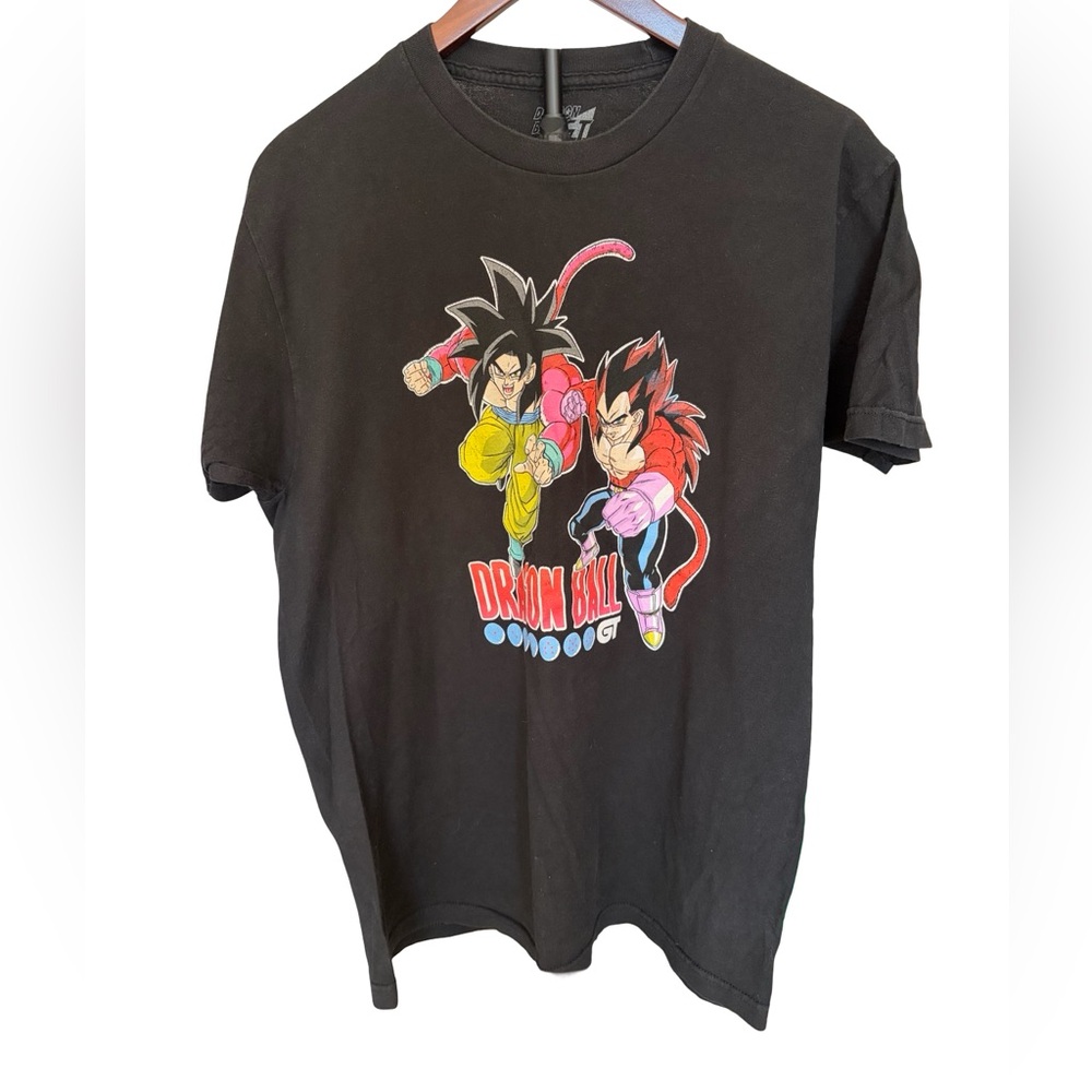 3/$15 NWOT Dragon Ball Z GT Adult T-Shirt - Sayian Goku & Vegeta Large